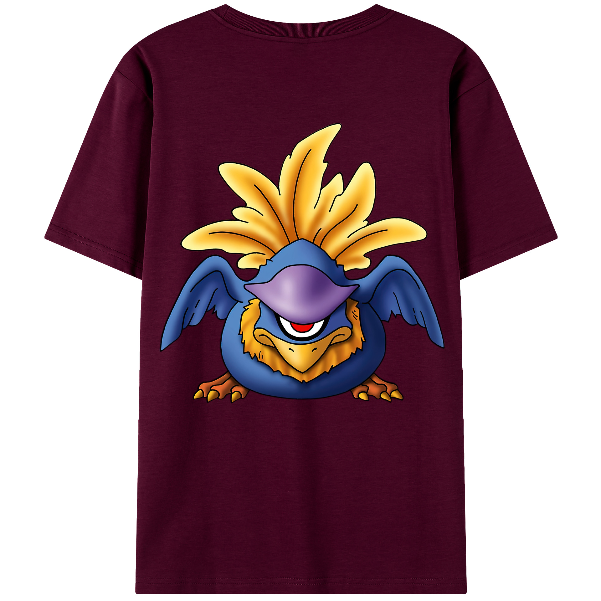 （画像用） ドラゴンクエスト Doragon Kuesuto Dragon Quest レディース半袖Tシャツ(バックプリント)